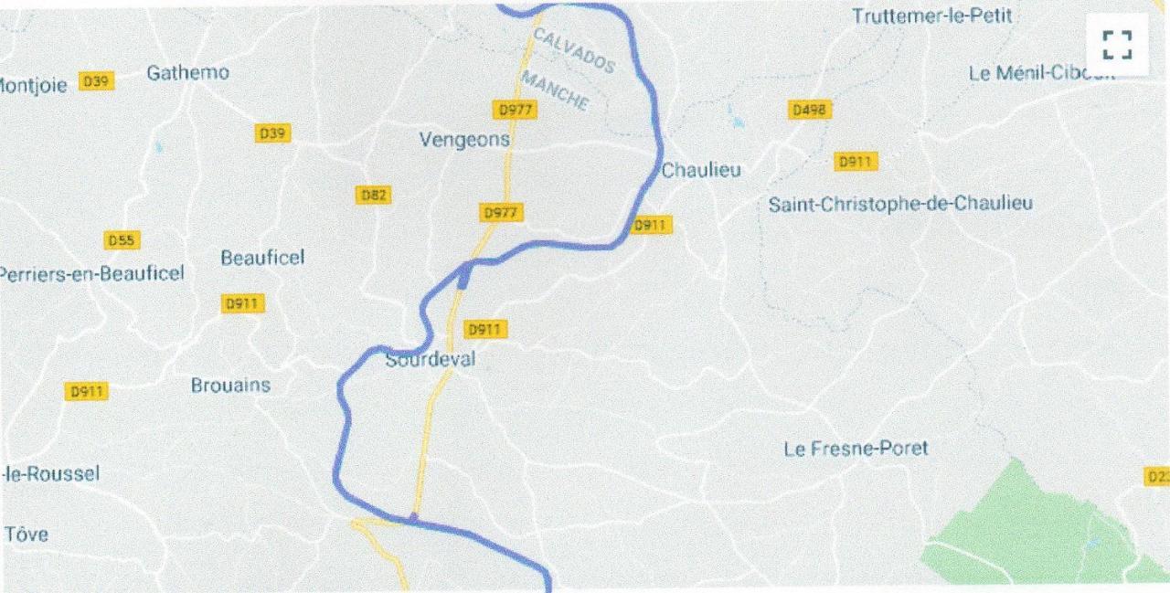 La Blanche Roche Panzió Sourdeval Kültér fotó